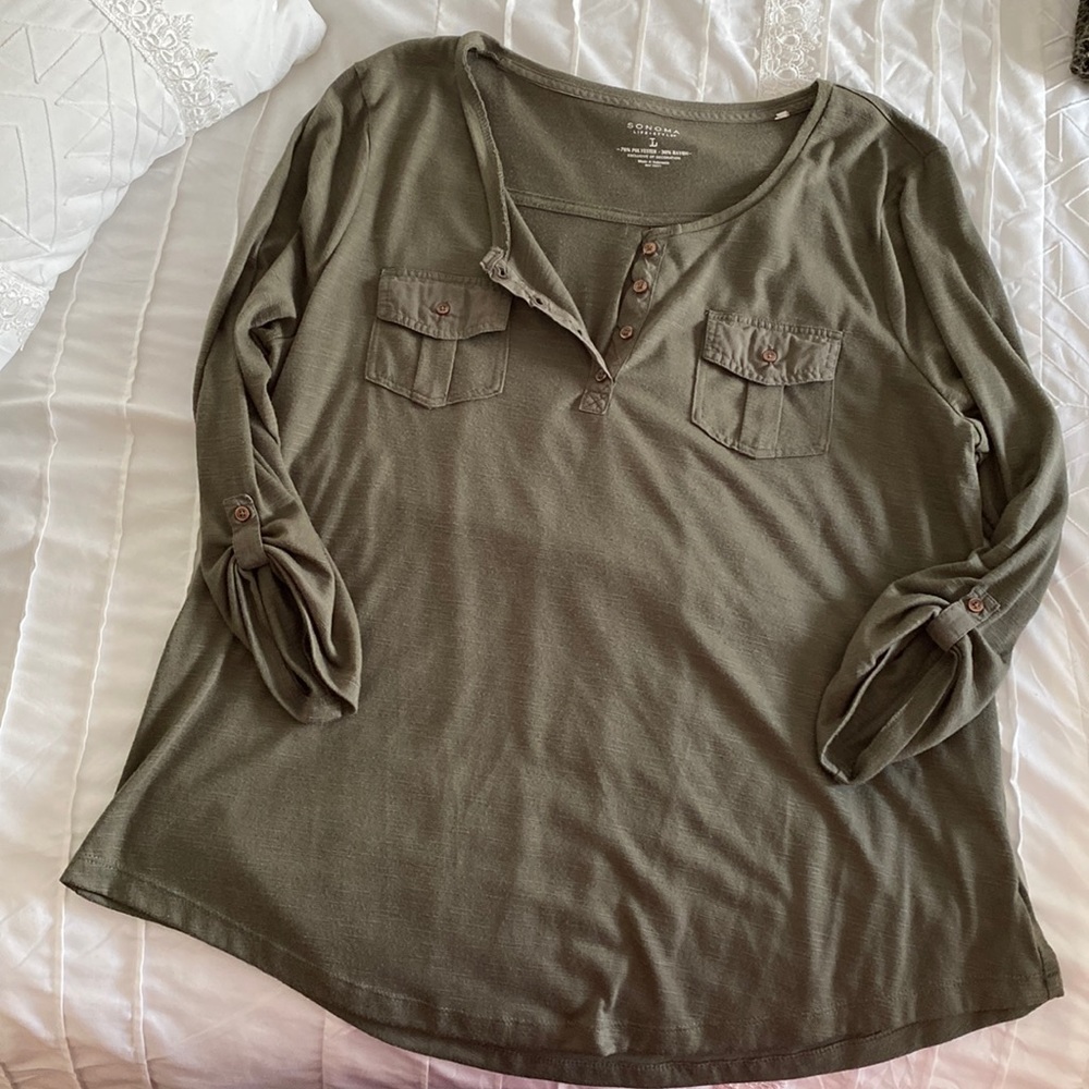 Size large, Sonoma pullover